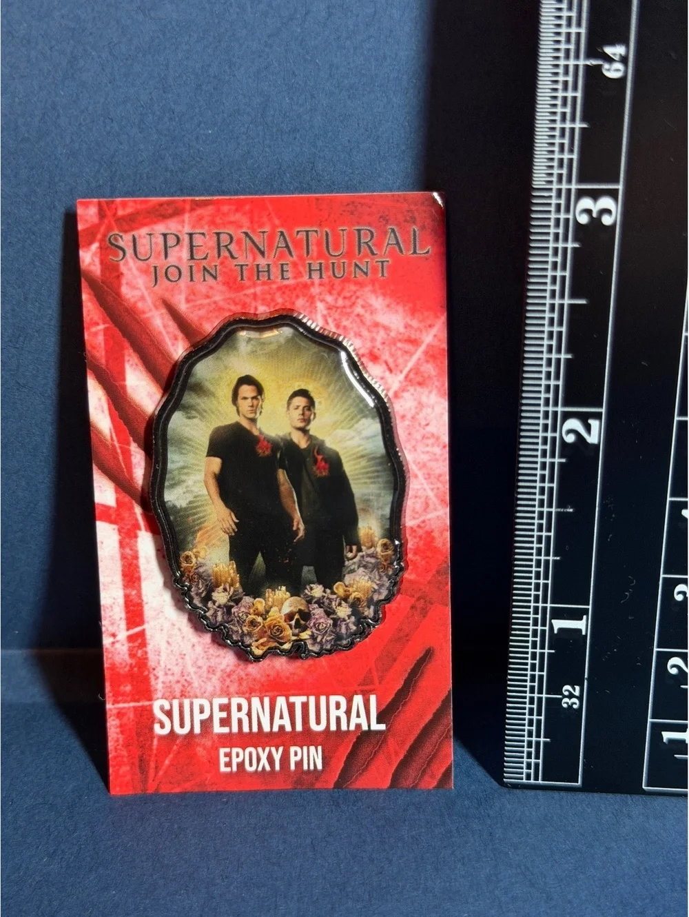 CultureFly Enamel Pin Supernatural Sam & Dean Winchester